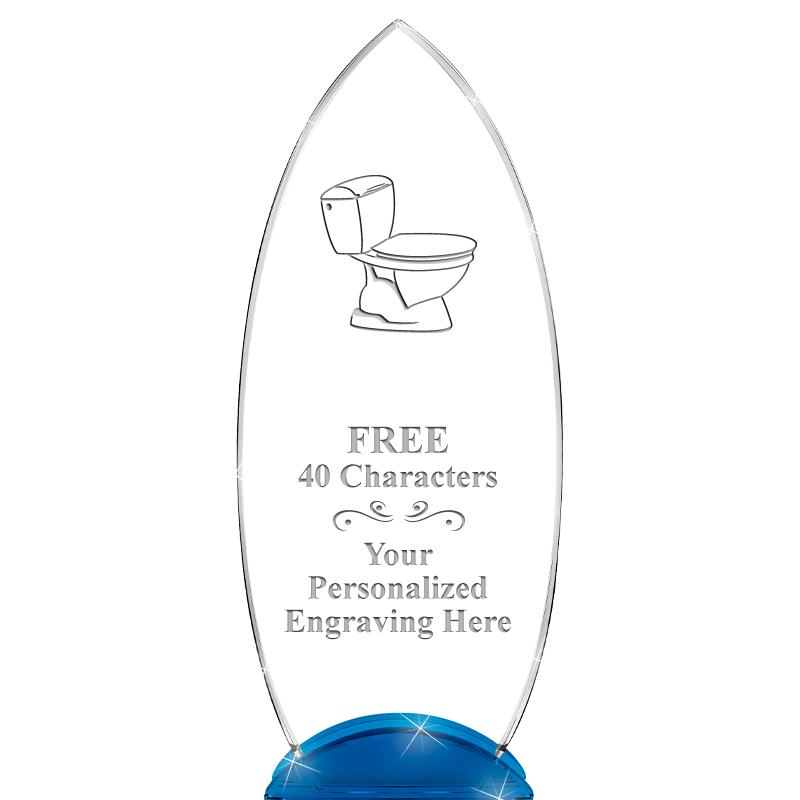 12" BLUE BEACON CRYSTAL