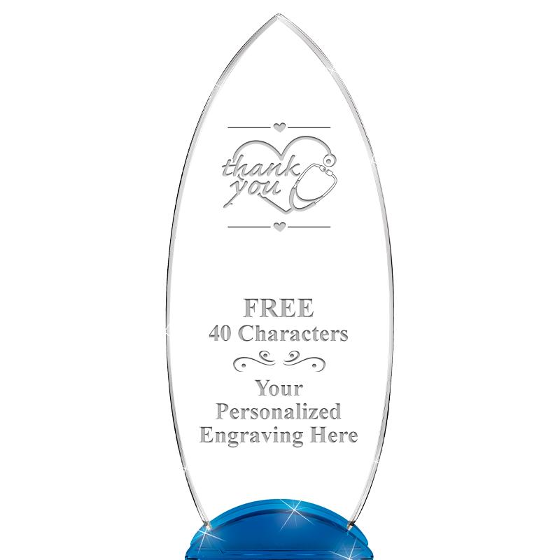 12" BLUE BEACON CRYSTAL