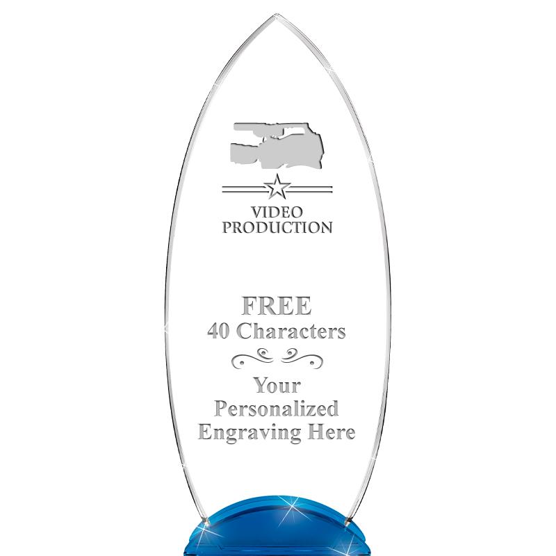 12" BLUE BEACON CRYSTAL