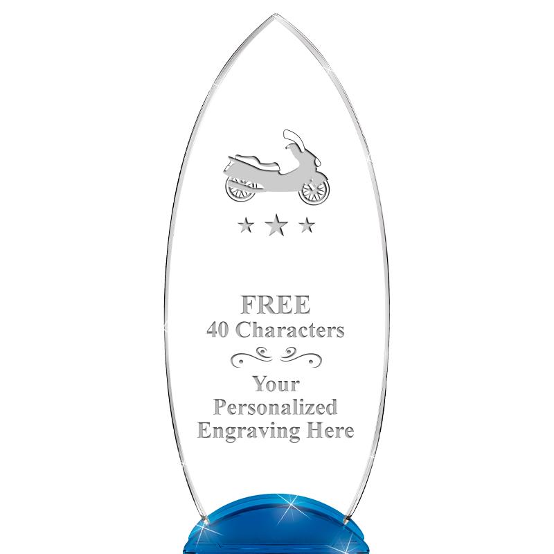 12" BLUE BEACON CRYSTAL