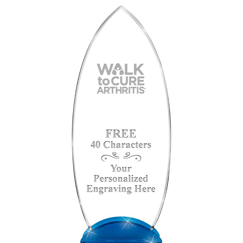 12" BLUE BEACON CRYSTAL