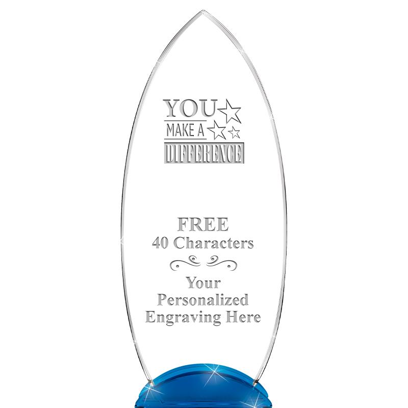 12" BLUE BEACON CRYSTAL