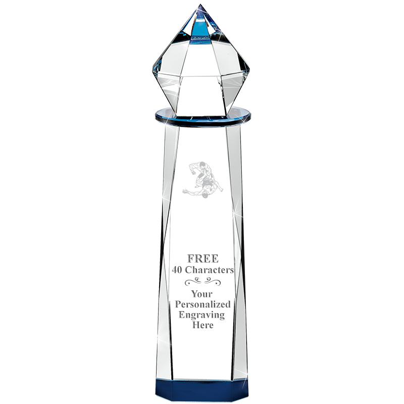 10.25"SAPPHIRE DIAMOND CRYSTAL