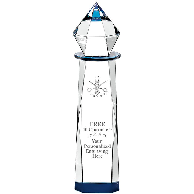 10.25"SAPPHIRE DIAMOND CRYSTAL