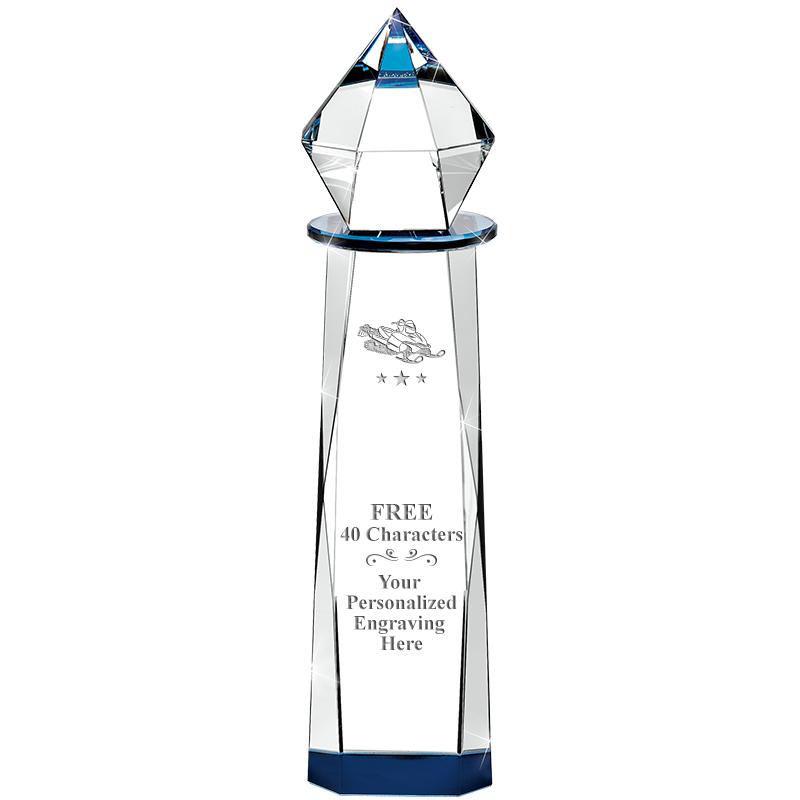 10.25"SAPPHIRE DIAMOND CRYSTAL