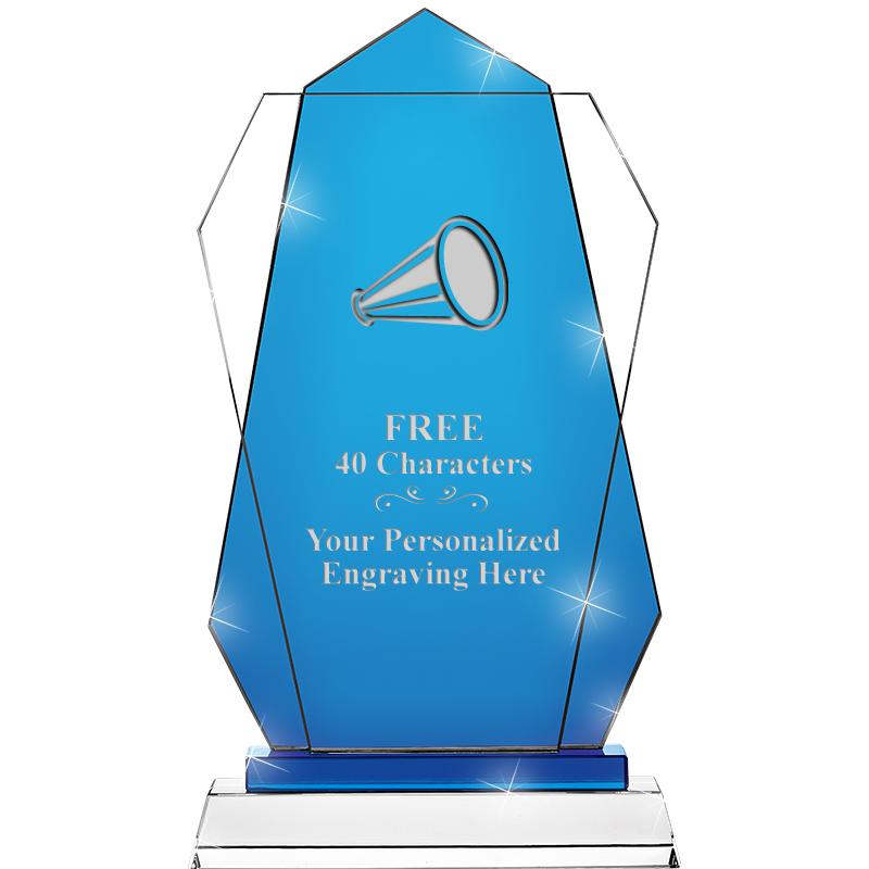 11" SAPPHIRE FLARE CRYSTAL