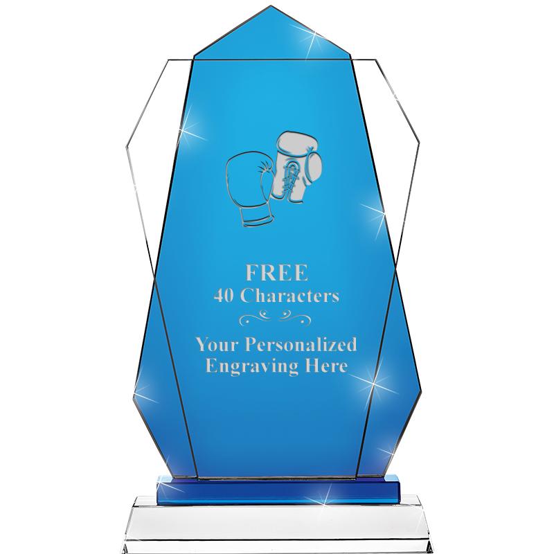 11" SAPPHIRE FLARE CRYSTAL