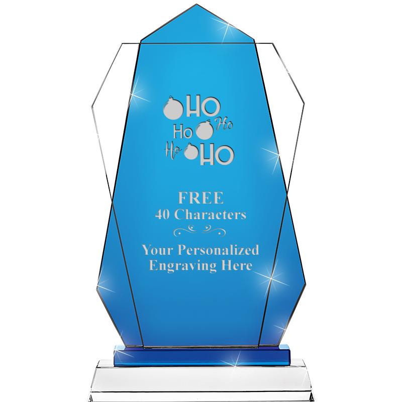 11" SAPPHIRE FLARE CRYSTAL