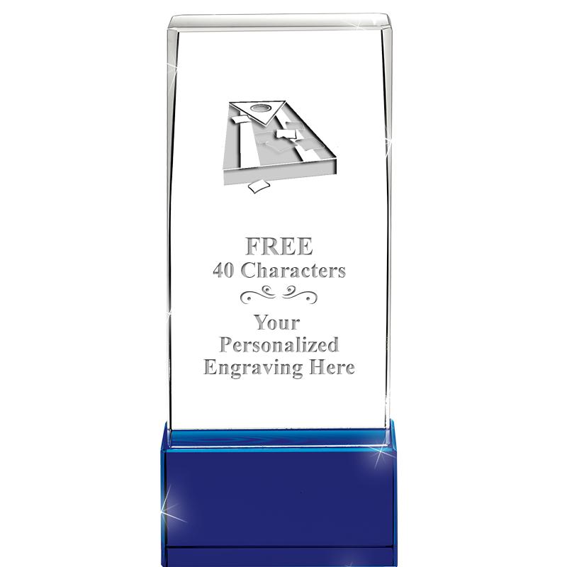 5 3/4" SAPPHIRE LUX CRYSTALS