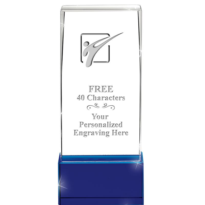 5 3/4" SAPPHIRE LUX CRYSTALS