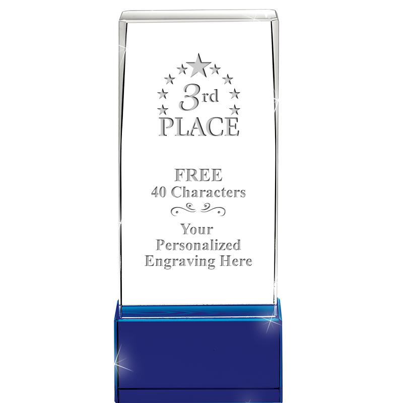 5 3/4" SAPPHIRE LUX CRYSTALS