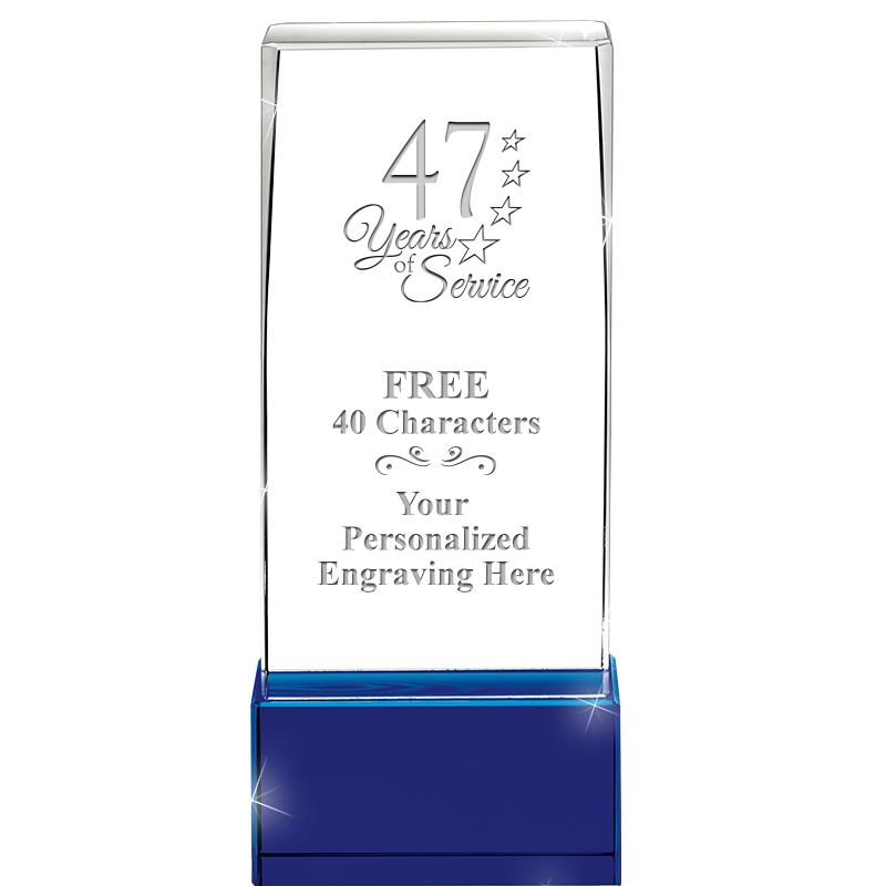 5 3/4" SAPPHIRE LUX CRYSTALS