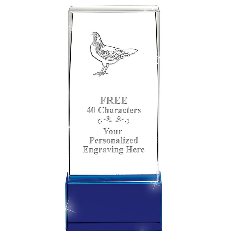 5 3/4" SAPPHIRE LUX CRYSTALS