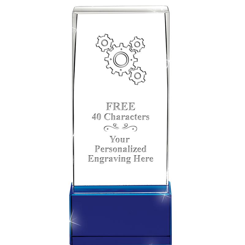 5 3/4" SAPPHIRE LUX CRYSTALS