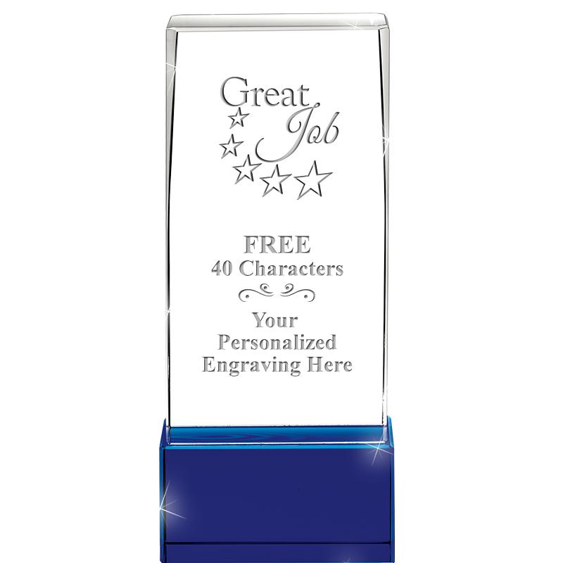 5 3/4" SAPPHIRE LUX CRYSTALS