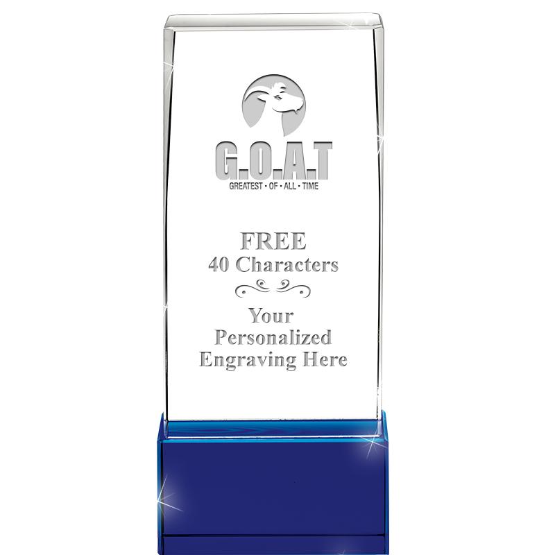 5 3/4" SAPPHIRE LUX CRYSTALS