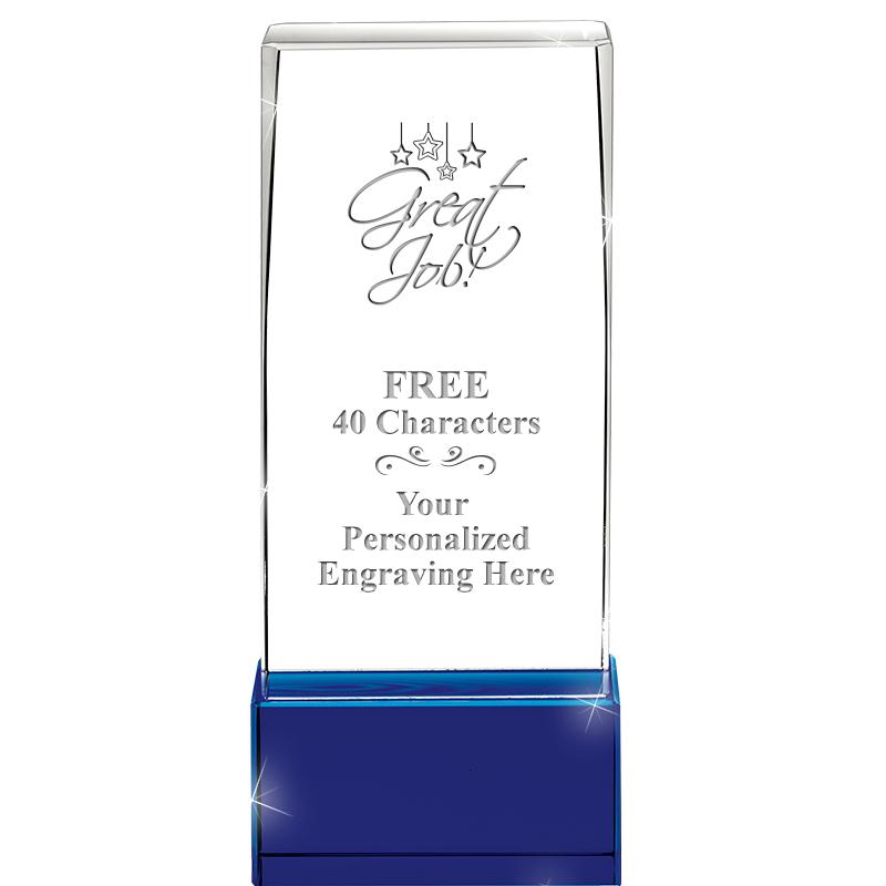 5 3/4" SAPPHIRE LUX CRYSTALS