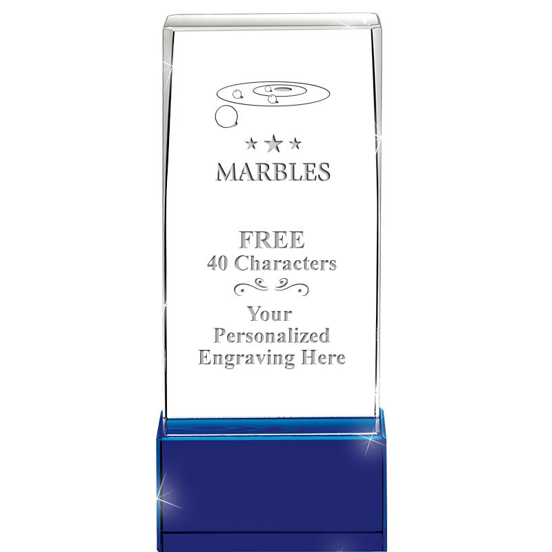 5 3/4" SAPPHIRE LUX CRYSTALS