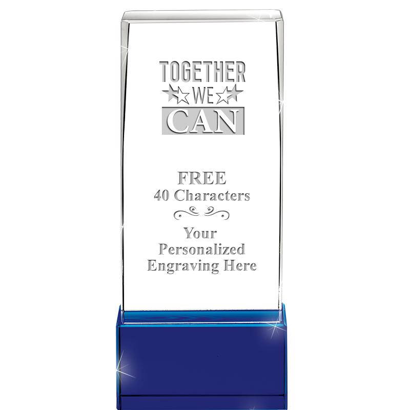 5 3/4" SAPPHIRE LUX CRYSTALS