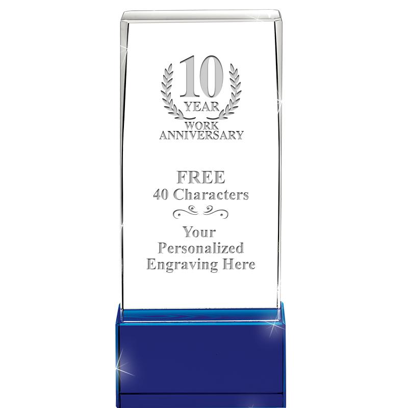 5 3/4" SAPPHIRE LUX CRYSTALS