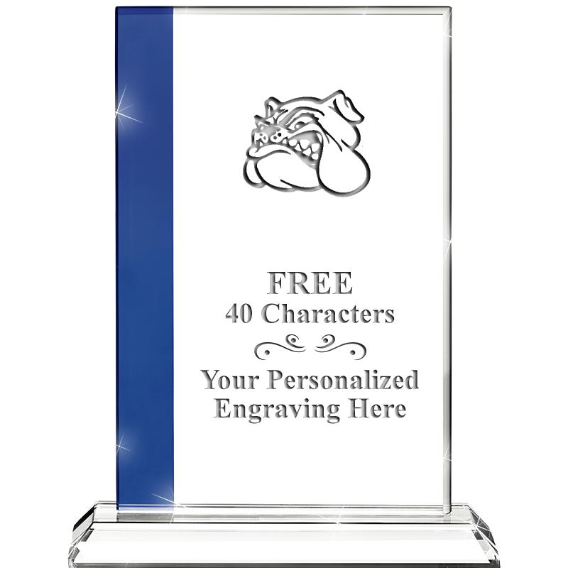 7"FLORENCE CRYSTAL W/SAPPHIRE