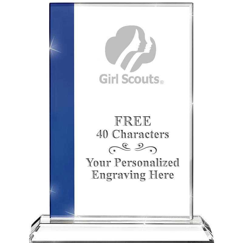 7"FLORENCE CRYSTAL W/SAPPHIRE