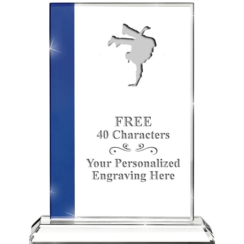 7"FLORENCE CRYSTAL W/SAPPHIRE