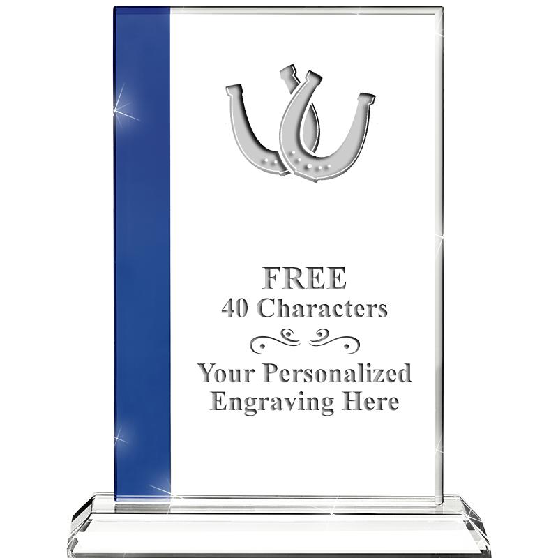 7"FLORENCE CRYSTAL W/SAPPHIRE