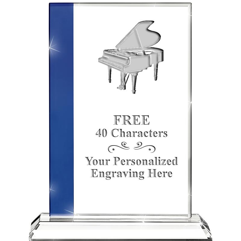 7"FLORENCE CRYSTAL W/SAPPHIRE