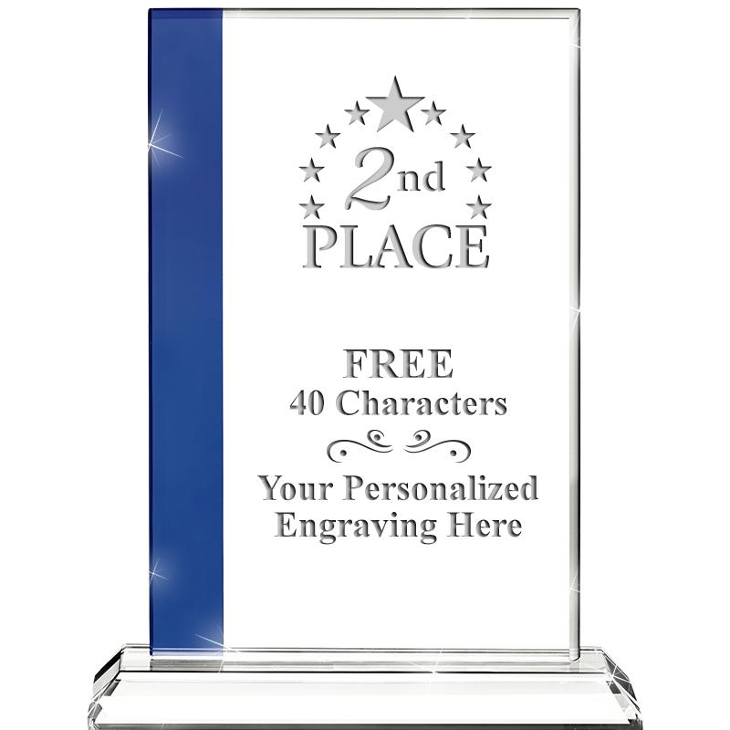 7"FLORENCE CRYSTAL W/SAPPHIRE