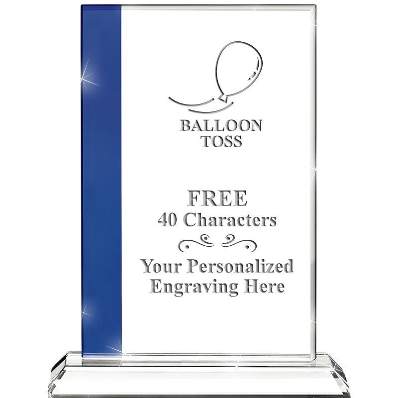 7"FLORENCE CRYSTAL W/SAPPHIRE