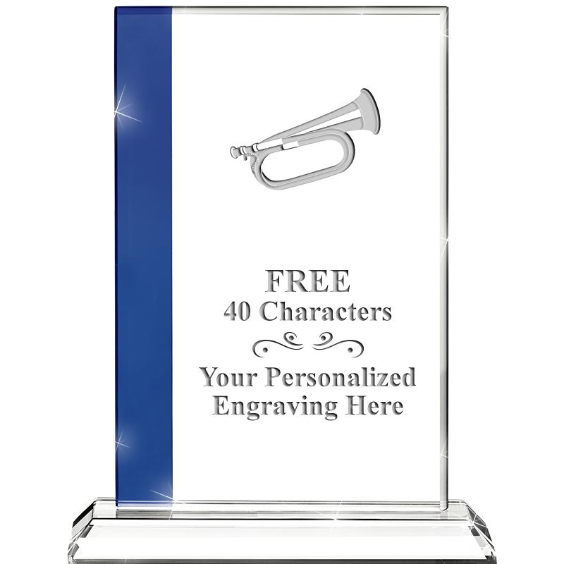 7"FLORENCE CRYSTAL W/SAPPHIRE