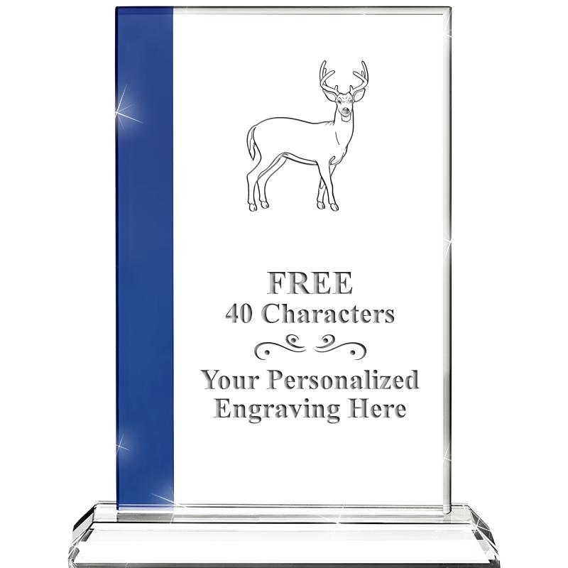 7"FLORENCE CRYSTAL W/SAPPHIRE