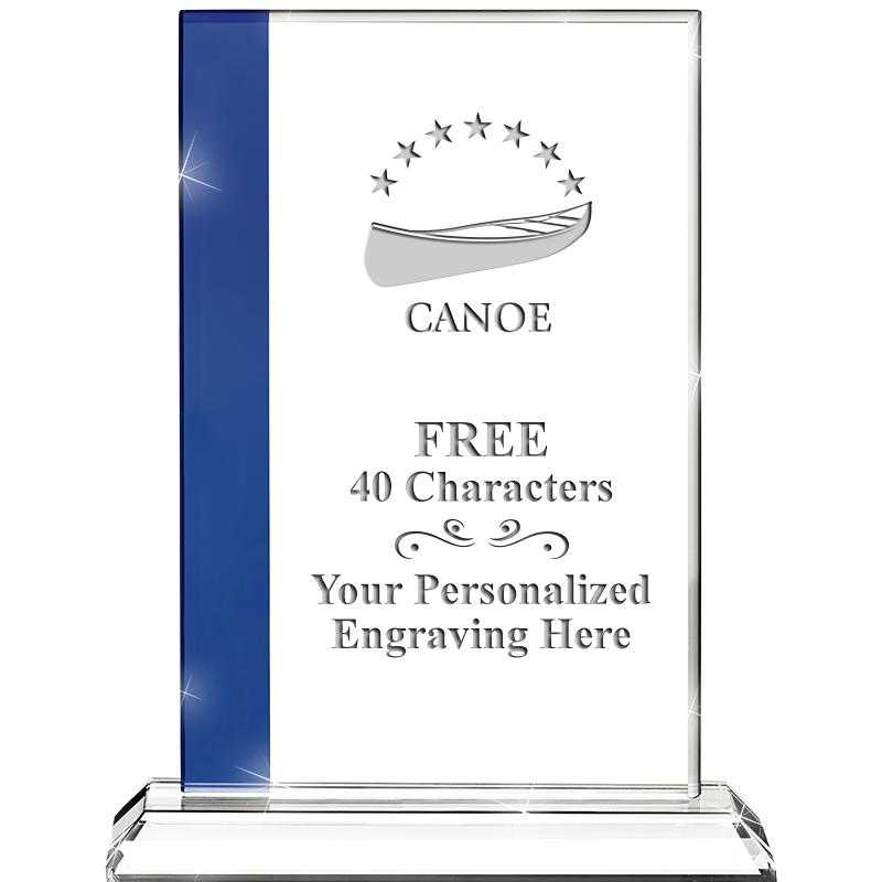 7"FLORENCE CRYSTAL W/SAPPHIRE