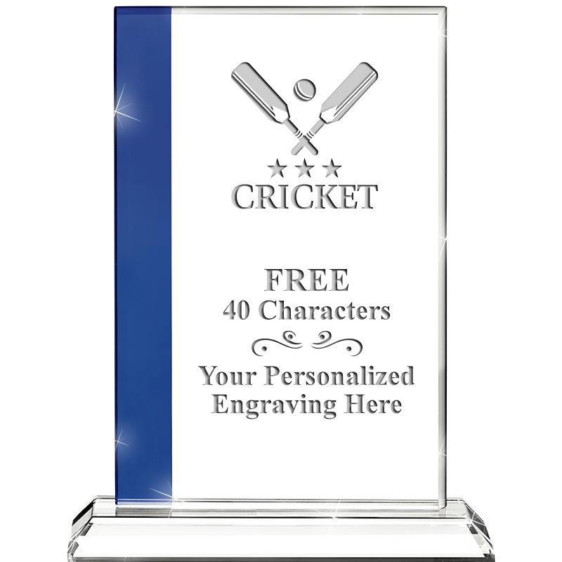 7"FLORENCE CRYSTAL W/SAPPHIRE