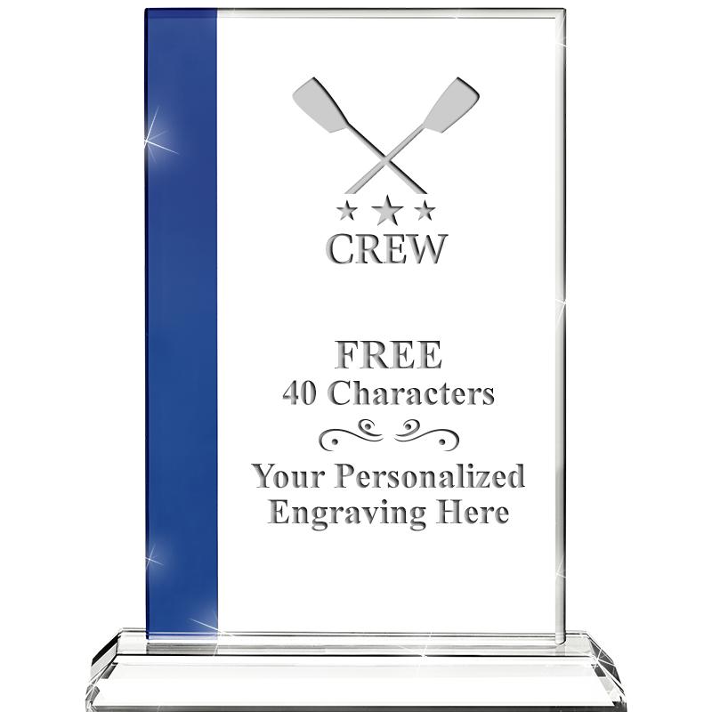 7"FLORENCE CRYSTAL W/SAPPHIRE