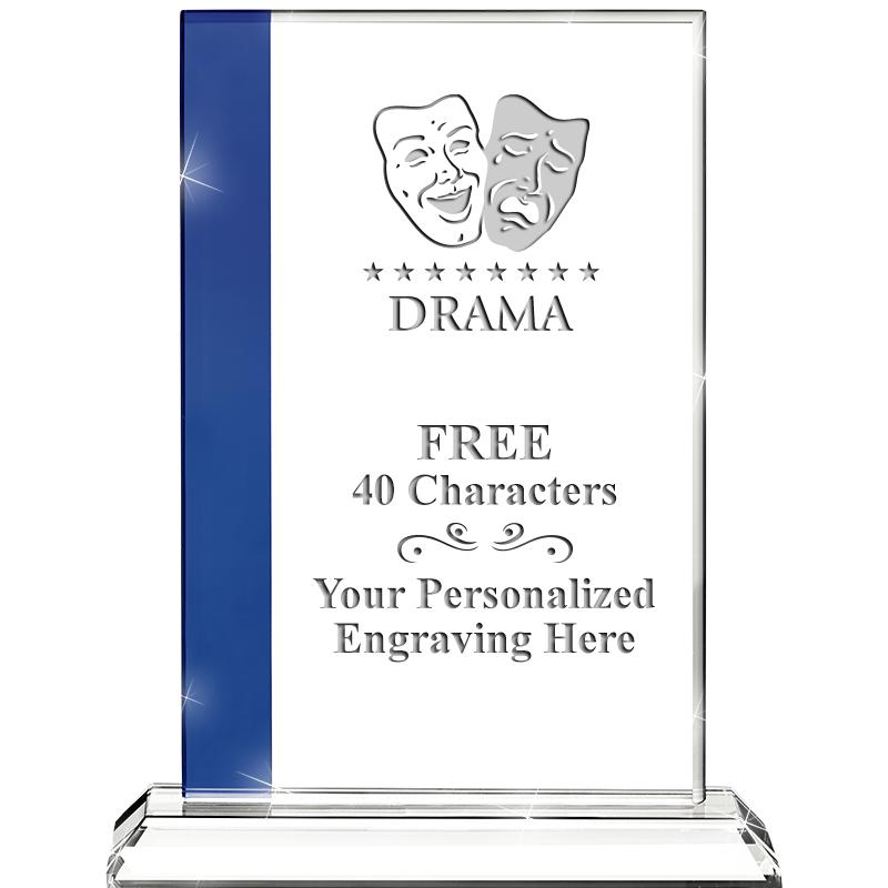 7"FLORENCE CRYSTAL W/SAPPHIRE