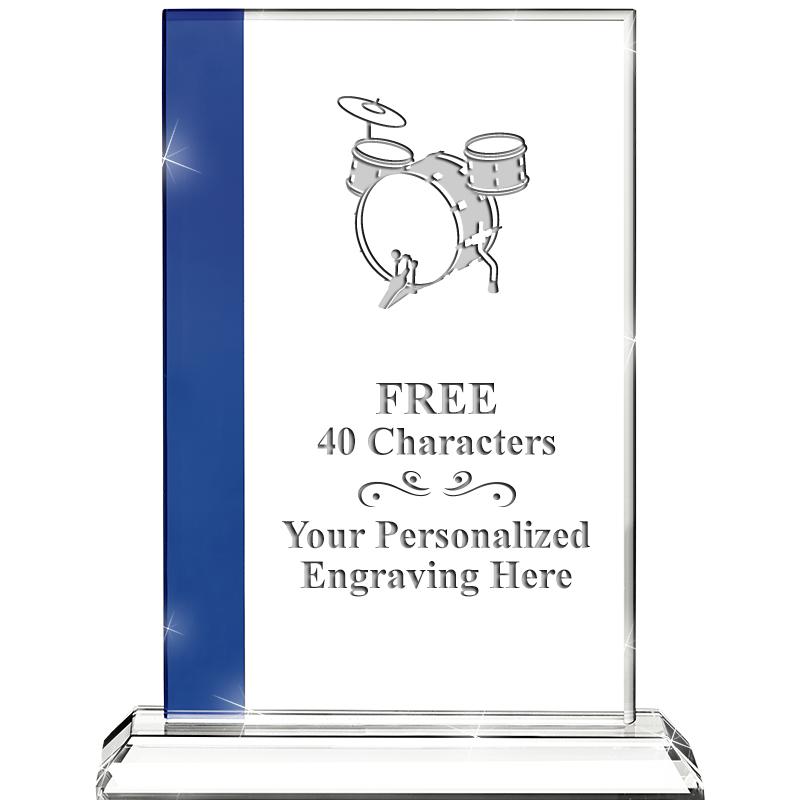 7"FLORENCE CRYSTAL W/SAPPHIRE