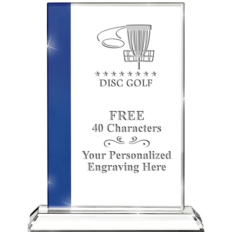 7"FLORENCE CRYSTAL W/SAPPHIRE