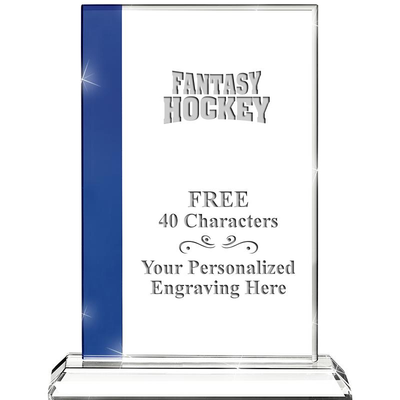 7"FLORENCE CRYSTAL W/SAPPHIRE