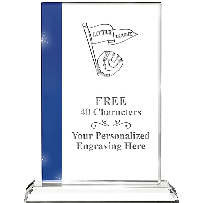 7"FLORENCE CRYSTAL W/SAPPHIRE