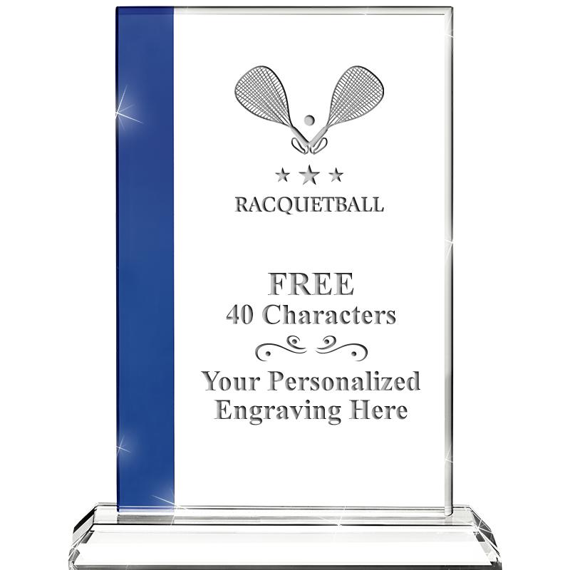 7"FLORENCE CRYSTAL W/SAPPHIRE