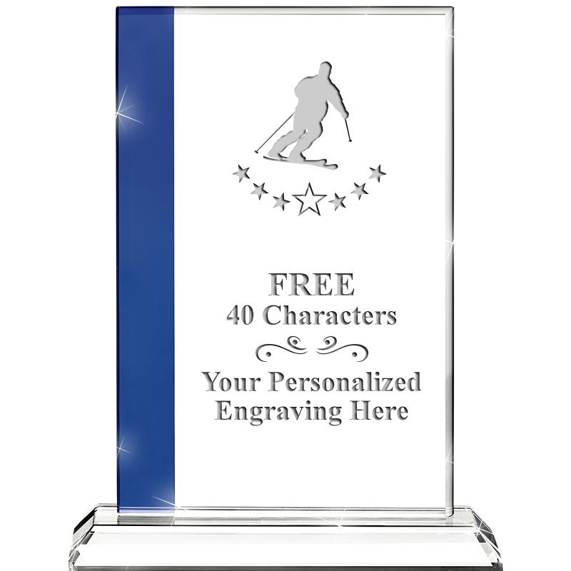 7"FLORENCE CRYSTAL W/SAPPHIRE