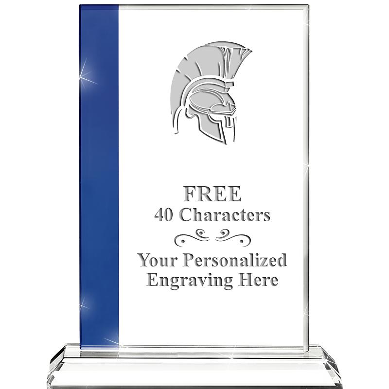 7"FLORENCE CRYSTAL W/SAPPHIRE