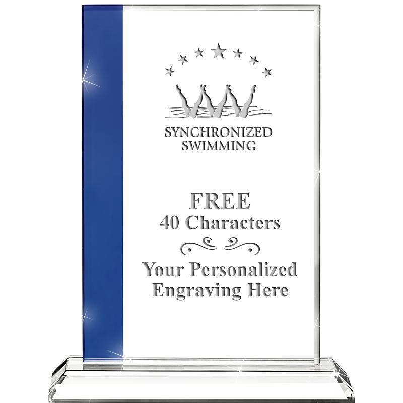 7"FLORENCE CRYSTAL W/SAPPHIRE