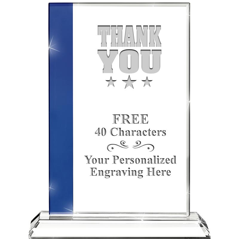 7"FLORENCE CRYSTAL W/SAPPHIRE