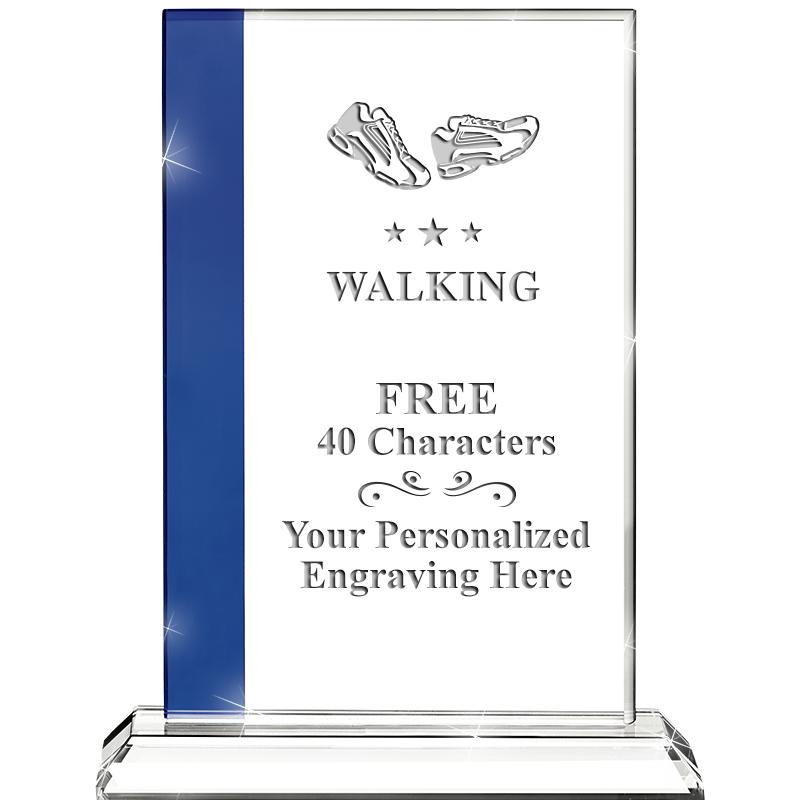 7"FLORENCE CRYSTAL W/SAPPHIRE