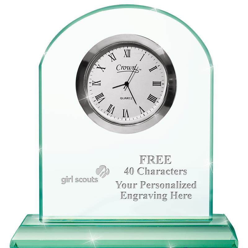 EMERALD CRYSTAL CLOCK