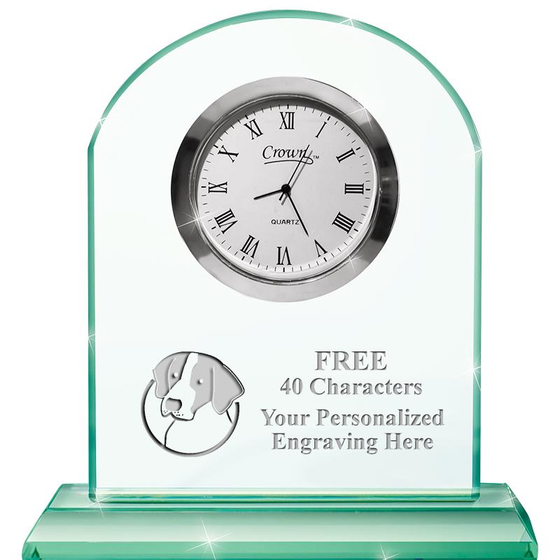 EMERALD CRYSTAL CLOCK