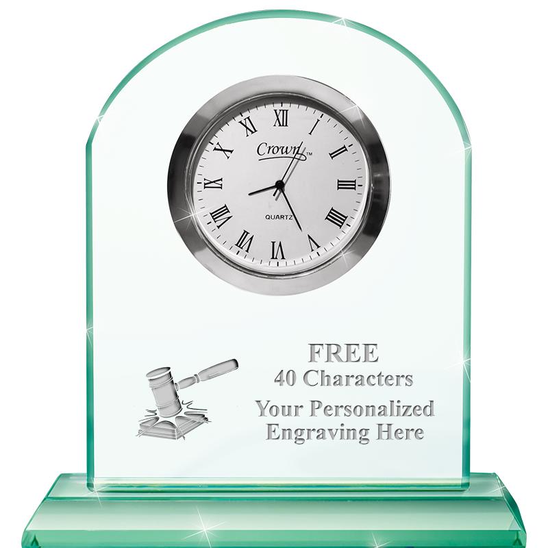 EMERALD CRYSTAL CLOCK